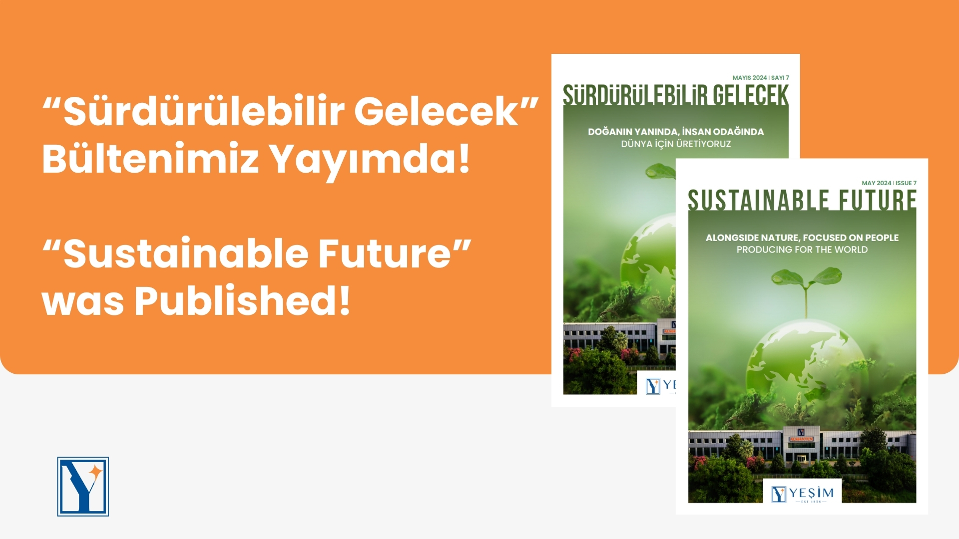 Yeşim Sürdürülebilirlik Bülteni'nin 7. sayısı yayımda!
