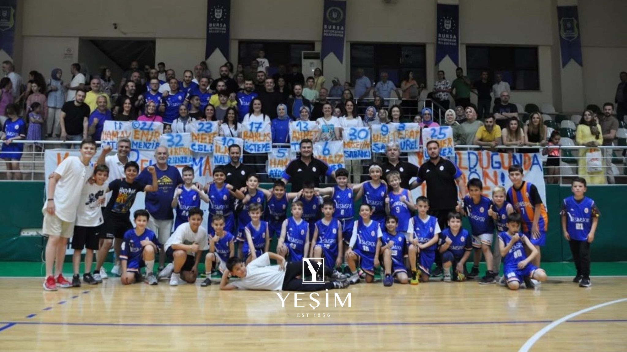 Yeşim Sports U10 Team became Bursa champion