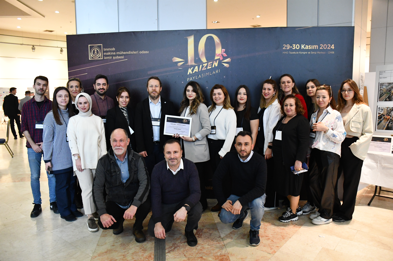 Yeşim Grup took part in the MMO 10th Kaizen Sharing Event with Four Projects
