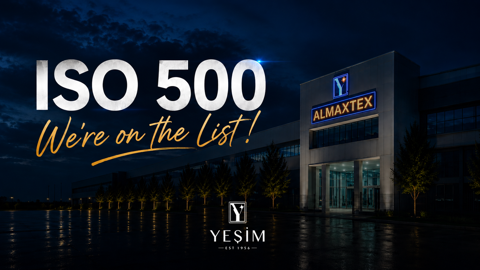 Almaxtex Textile Ranked in ISO’s Top 500 Industrial Enterprises List